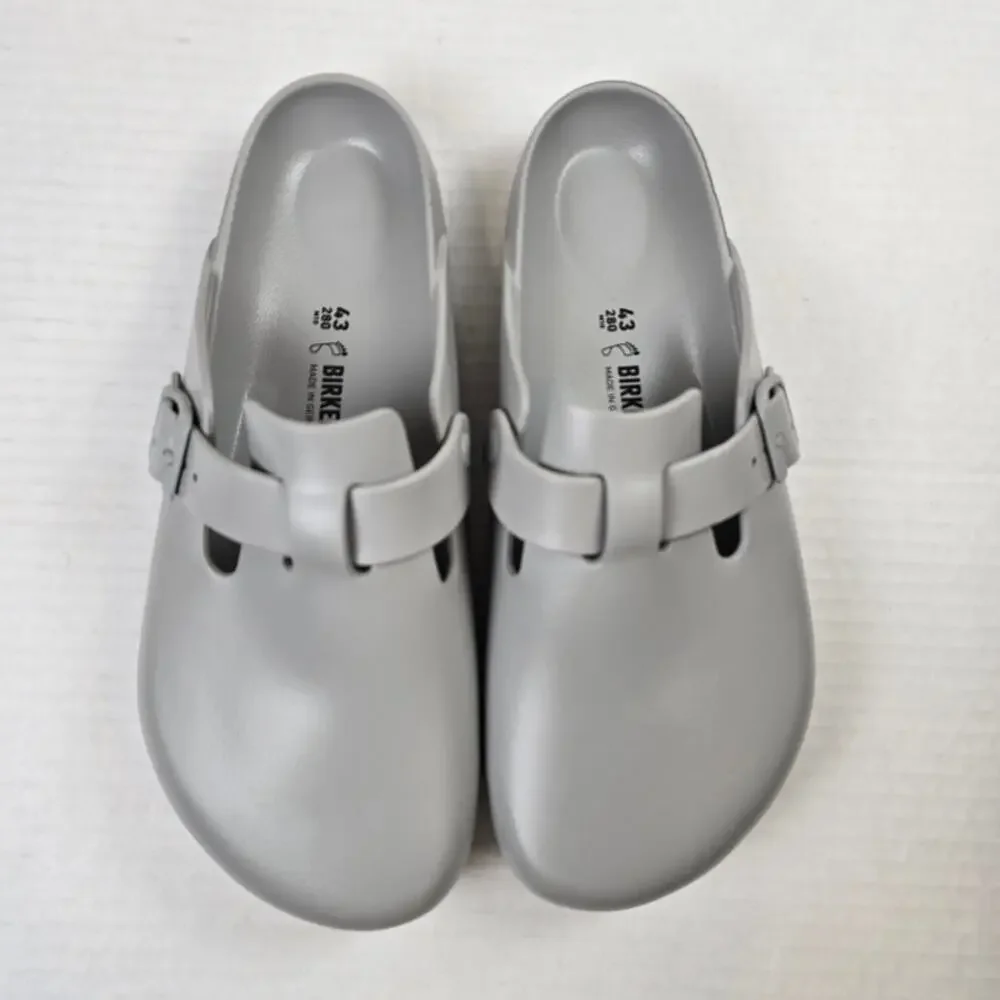 Birkenstock Boston Essentials EVA Clogs Stone Coin 43 M10 Slip On Clog Sandals